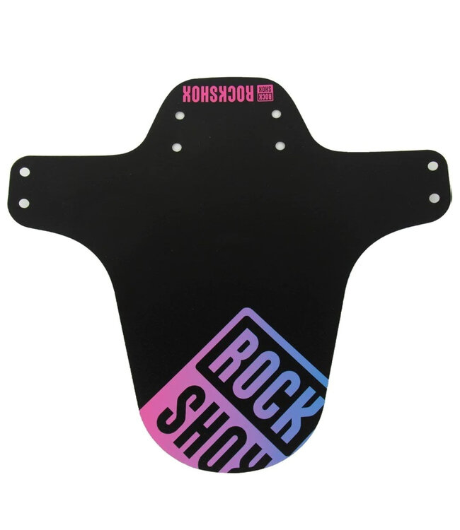 ROCKSHOX MTB FRONT MUD GUARD PINK/BLUE FADE