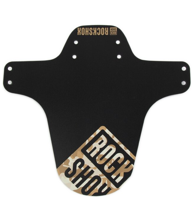 ROCKSHOX MTB FRONT MUD GUARD BLACK/TAN CAMO