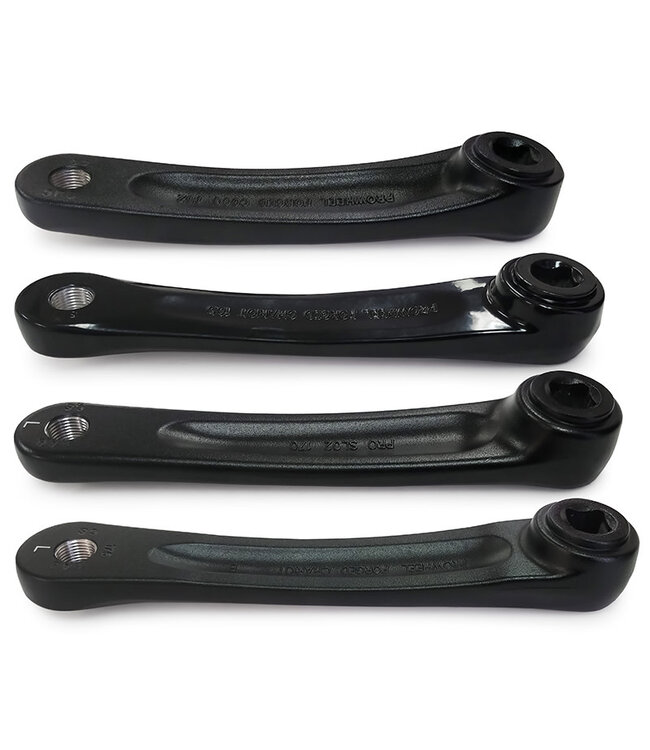 PROWHEEL SQUARE LEFT CRANK ARM BLACK