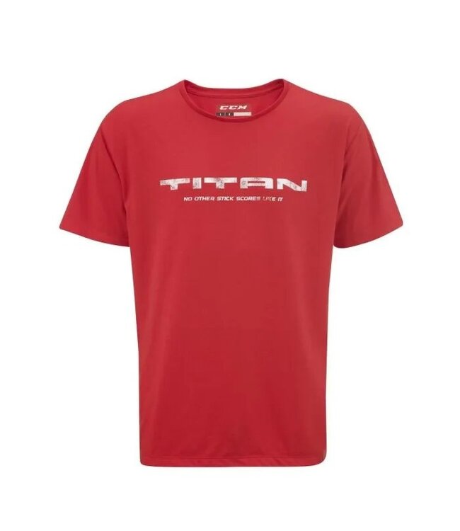 CCM TITAN T-SHIRT RED