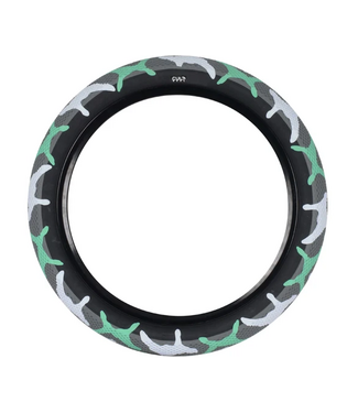 CULT VANS TIRE 20 X 2.40" TEAL CAMO