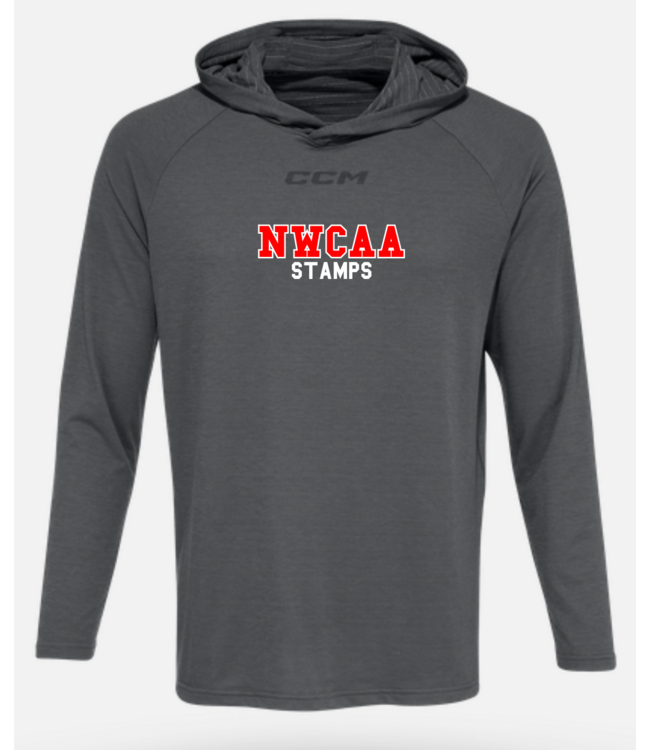 NWCAA CCM LIGHTWEIGHT TEAM HOODIE GREY