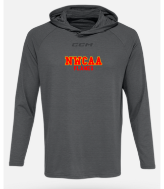 NWCAA CCM LIGHTWEIGHT TEAM HOODIE GREY