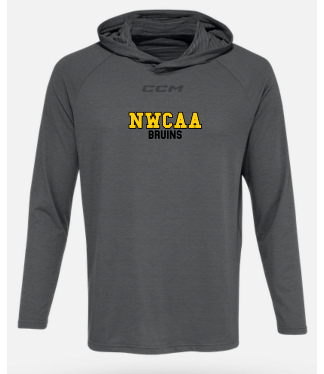 NWCAA CCM LIGHTWEIGHT TEAM HOODIE GREY