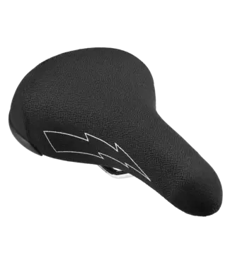 SE BIKES SE BIKES SEAT FLYER BLACK W/SILVER LOGO