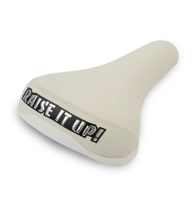 SE BIKES SEAT RAISE IT UP! WHITE