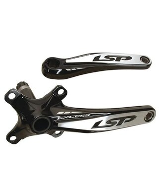 EXCESS LSP 2 PIECE CRANKS 4 BOLT 165MM 4 BOLT BLACK