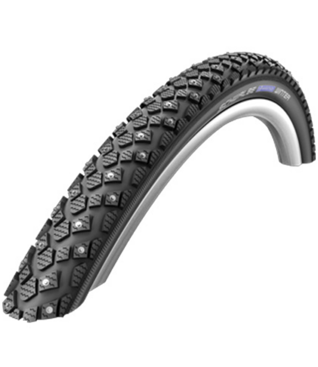SCHWALBE MARATHON WINTER PLUS STUDDED TIRE 700 X 40C 240 STUD
