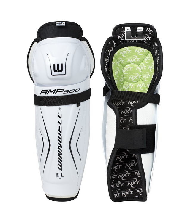 Winnwell Amp 500 Shin Pads Senior