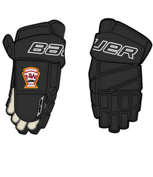 BAUER TEAM VAPOR ELITE CUSTOM NWCAA GLOVE INT