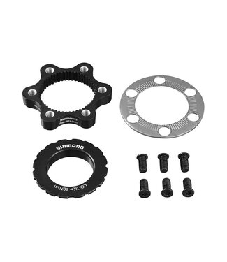 Shimano SHIMANO CENTER LOCK DISC ADAPTOR 6 BOLT KIT