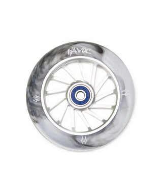 Havoc HAVOC WHEEL 110MM X 24MM DEJION SILVER (EACH)