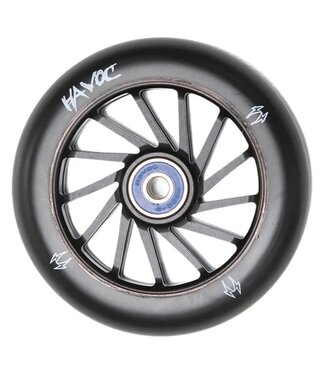 Havoc HAVOC WHEEL 110MM X 24MM DEJION BLACK (EACH)