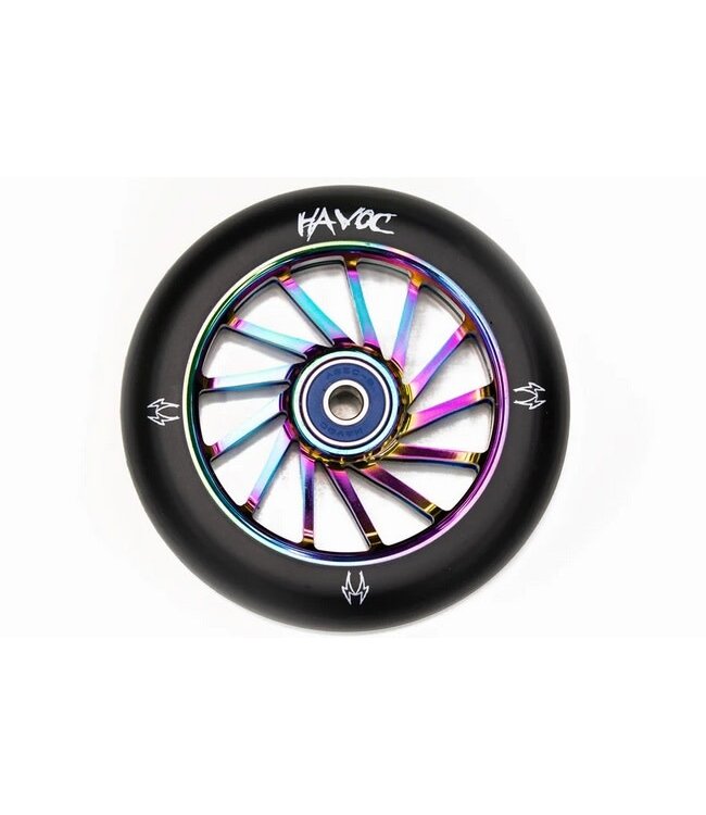 HAVOC WHEEL 110MM X 24MM OILSLICK (EACH)