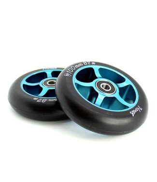North Scooter NORTH 1ST SCOOTER WHEEL 100MM TEAL (PAIR)