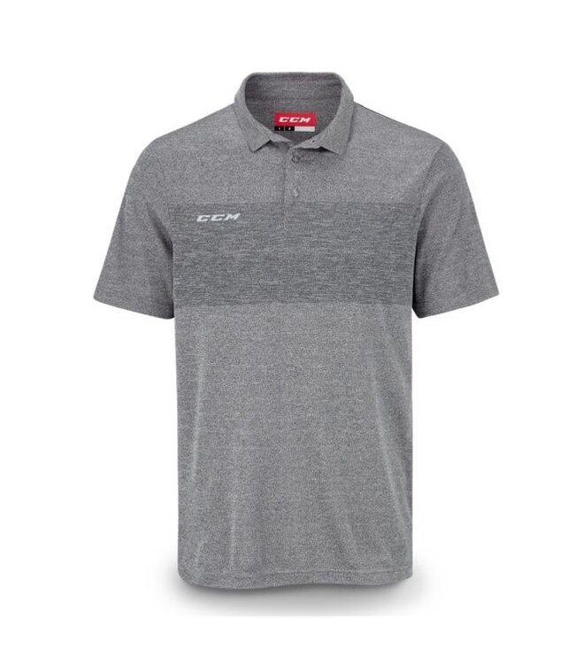 CCM HEATHERED POLO SHIRT SR P7976