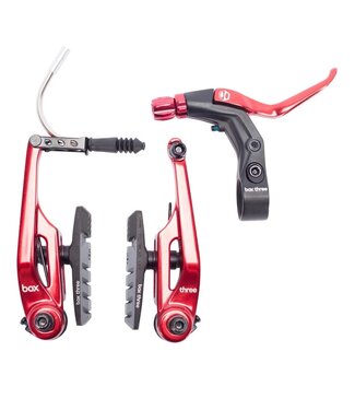 Box BOX THREE V-BRAKE KIT 108MM RED