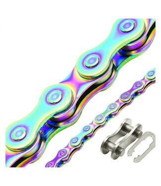 KMC KMC Z1EHX WIDE SS CHAIN OIL SLICK