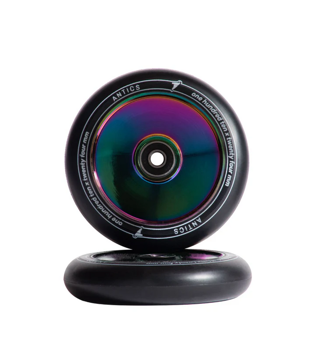 ANTICS ECLIPSE SCOOTER WHEEL 110MM EACH OILSLICK/BLACK
