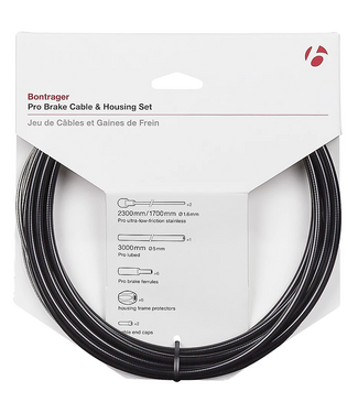 Bontrager BONTRAGER BRAKE CABLE AND HOUSING KIT 5' (5MM ZINC)