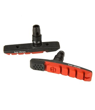 Box BOX THREE AIR FLOW BRAKE PAD 70MM RED