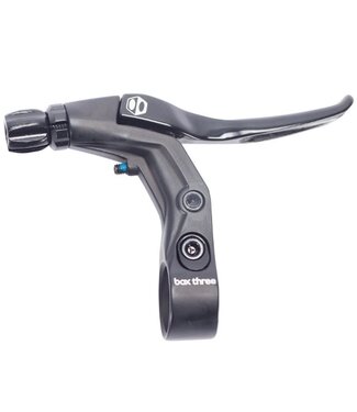 Box BOX THREE SHORT REACH V-POINT BRAKE LEVER BLACK