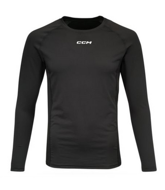 CCM CCM LS COMPRESSION SHIRT TLS3BA SR