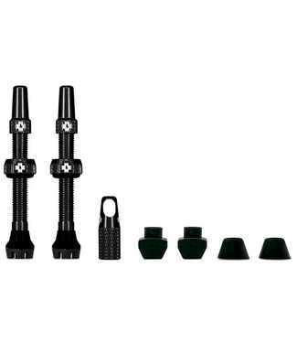 Muc Off MUC OFF TUBELESS VALVES V2 BLACK 44MM