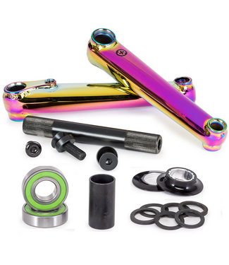 Salt SALT PLUS PRO 48 CRANKSET OIL SLICK 175MM W/ BB