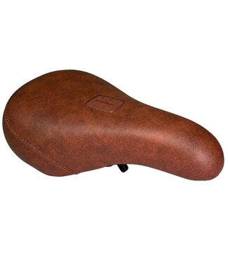 Fit FIT BARSTOOL SEAT PIVOTAL BROWN LEATHER