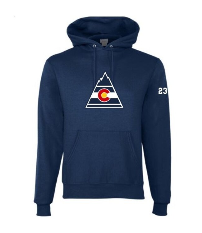 ROCKIES CHAMPION HOODIE NAVY S700 UNISEX