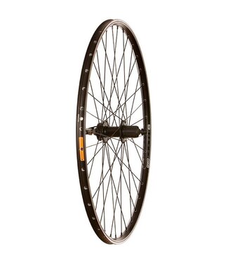 WTB WTB DX18 700C REAR WHEEL DISC QR CASSETTE BLACK (BLACK SPOKES)