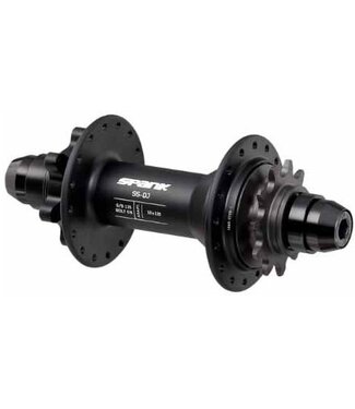 Spank SPANK SS DJ 11T REAR HUB 32H 10 X 135MM 6 BOLT BLACK