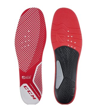 CCM CCM ORTHOMOVE SKATE INSOLES RED