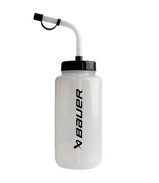 Bauer BAUER WATER BOTTLE STRAW TOP CLEAR