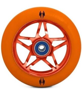 Havoc HAVOC SPOKE WHEEL 120MM X 24MM ORANGE (EACH)