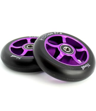 North Scooter NORTH 1ST SCOOTER WHEEL 100MM PURPLE (PAIR)
