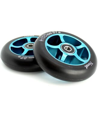 North Scooter NORTH 1ST SCOOTER WHEEL 100MM TEAL (PAIR)