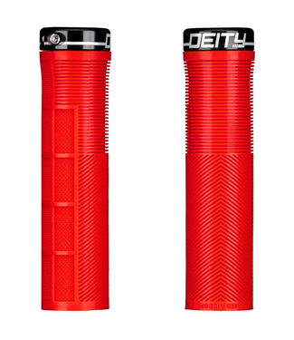 Deity DEITY KNUCKLEDUSTER GRIP RED