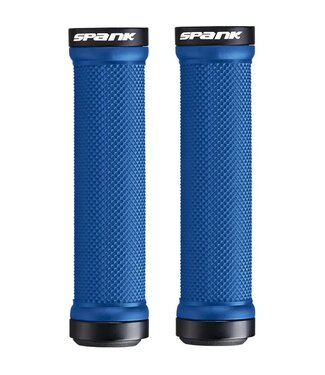 Spank SPANK SPOON LOCK ON GRIPS BLUE