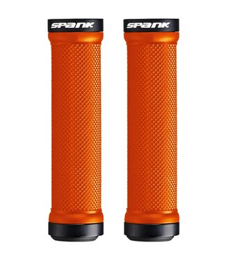 Spank SPANK SPOON LOCK ON GRIPS ORANGE