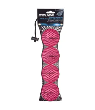 Bauer BAUER HOCKEY BALL 4 PACK COOL PINK