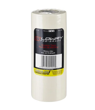 Lowrys LOWRY 30 X 12 WHITE TAPE (6 PACK)