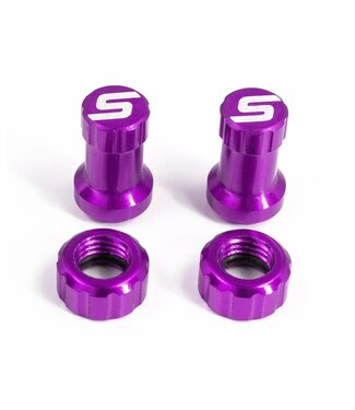 STANS VALVE CAP COLOR KIT PURPLE