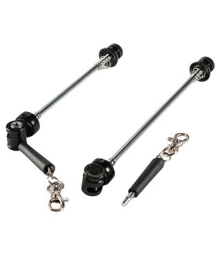 49N 49N SAFEGUARD ANTI-THEFT QUICK RELEASE SKEWERS BLACK