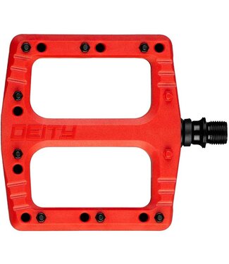 Deity DEITY DEFTRAP NYLON PEDAL RED