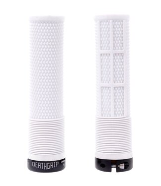 DMR DMR DEATHGRIP THICK LOCK ON GRIP NON-FLANGED WHITE