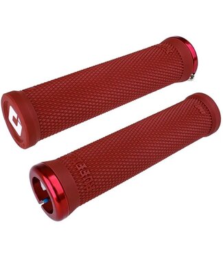 ODI ODI RUFFIAN V2 LOCK ON GRIPS DARK RED
