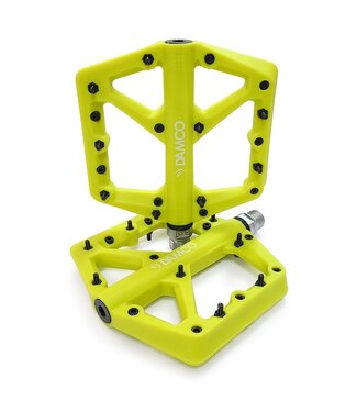 Damco DAMCO SEALED NYLON PEDALS NEON YELLOW