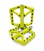 DAMCO BMX NYLON PEDALS NEON YELLOW